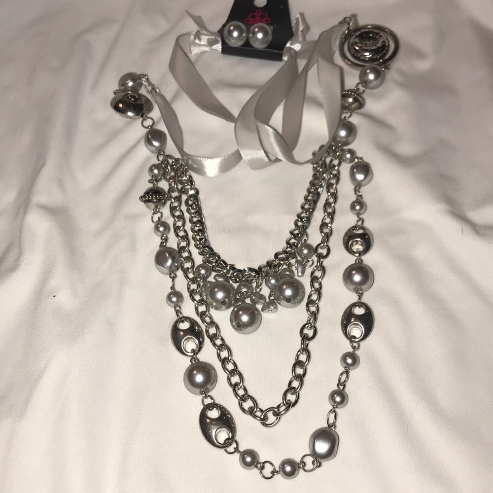 Necklace and Earrings